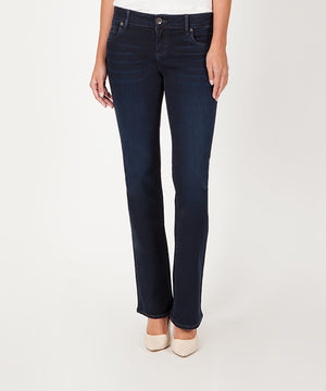 high waisted boot cut jeans