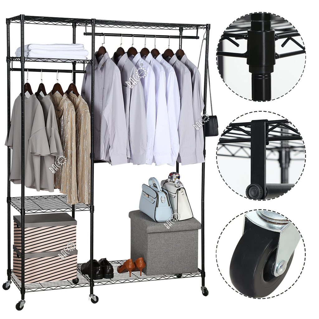 diy closet racks free standing