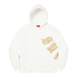 Supreme Old English Lettering White Hoodie – Era Clothing Store