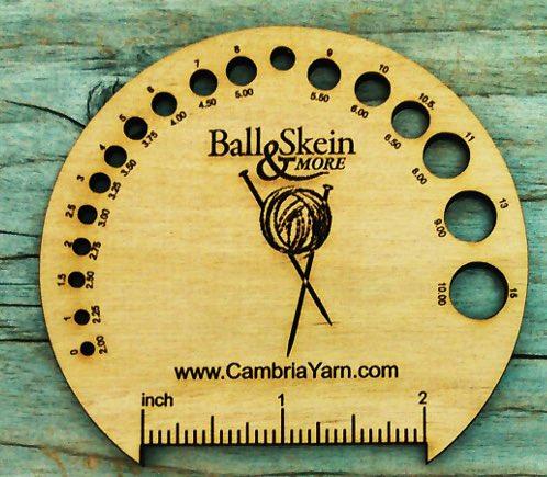 Custom Needle Gauge with Ruler