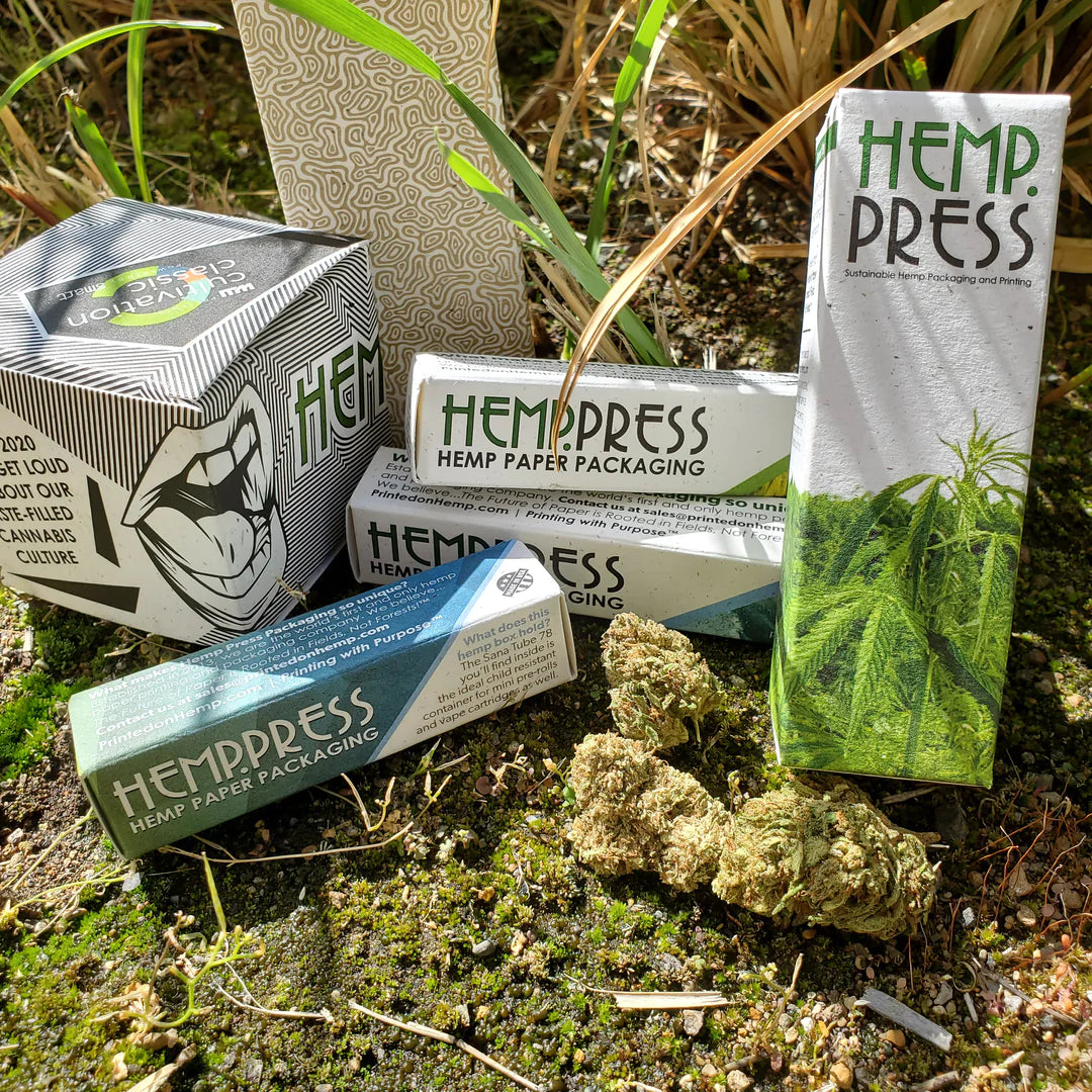 Hemppress hemp paper packaging
