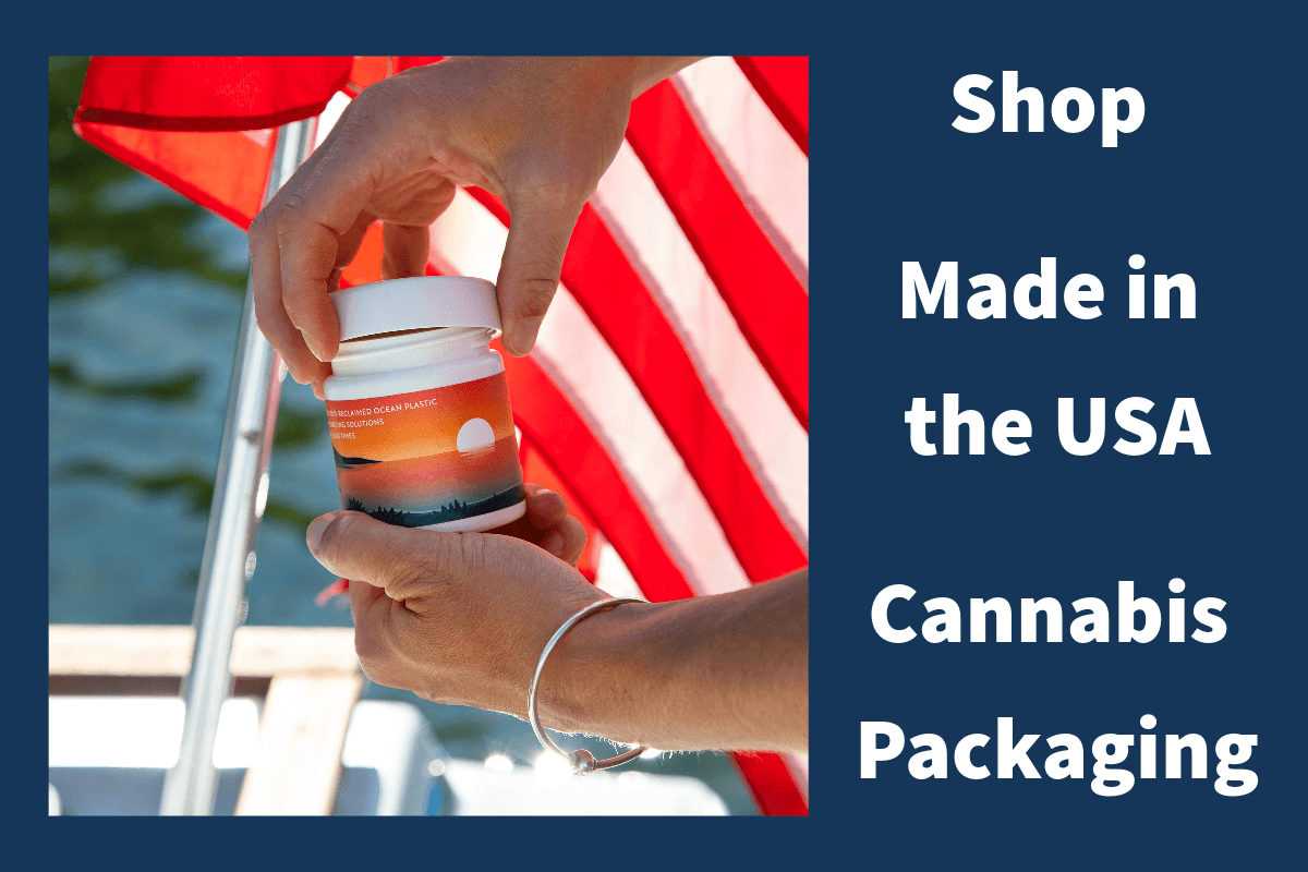 Shop Made in the USA cannabis packaging