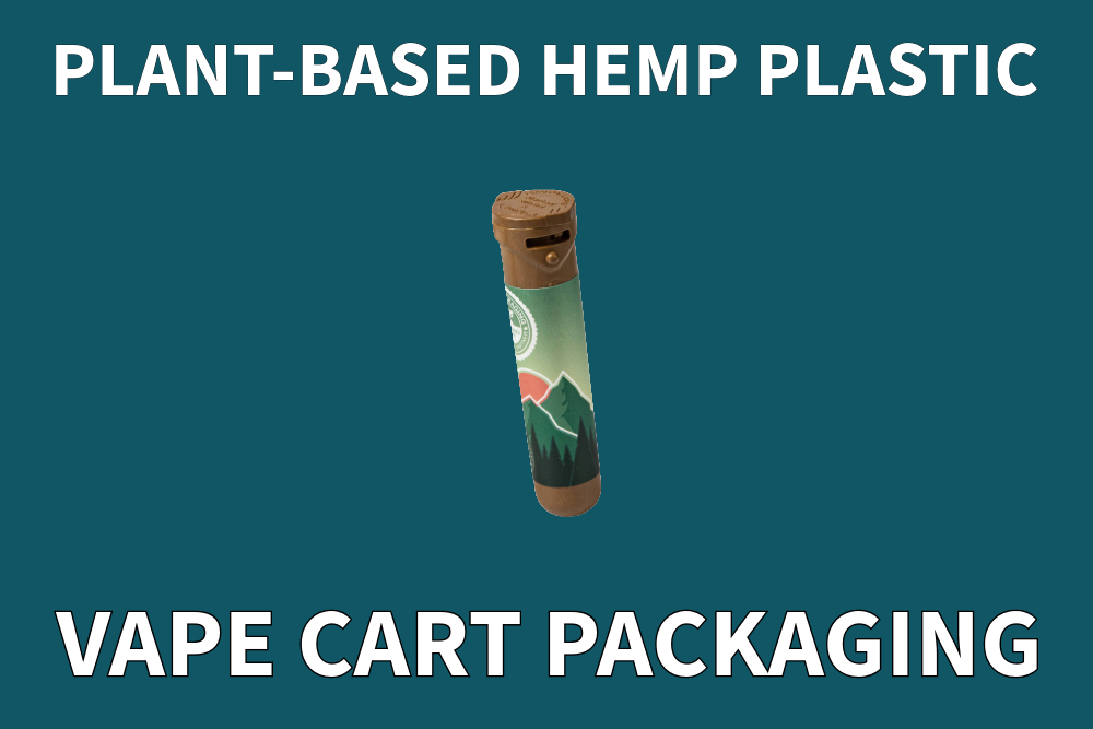 Plant-Based Hemp Plastic Vape Cart Packaging