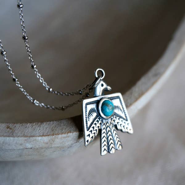 Thunderbird Turquoise Necklace – Hippie-Ki-Yay Boutique