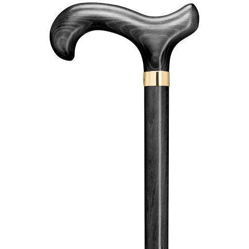 Classy Walking Cane Hercules Extra Wide Derby Handle Black 500 lbs.-Classy Walking Canes