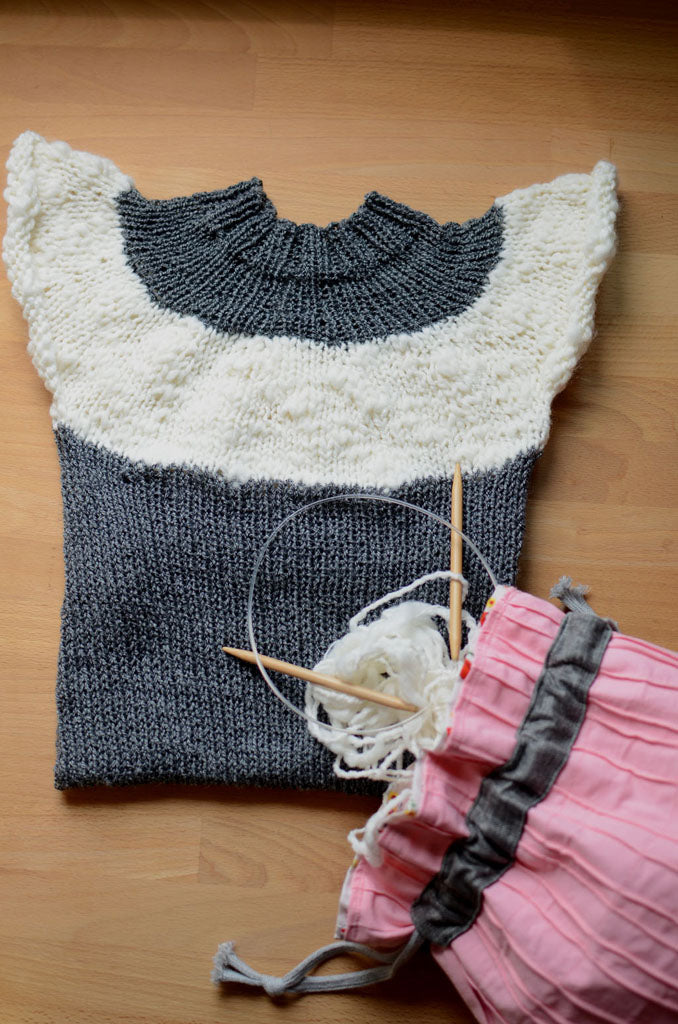 Make Over A Simple Easy Knit Pullover With Fun Textures