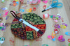 Mini zipper case/ Perfect for gift exchange, stocking stuffer, and self-gifting/ Festive Holiday