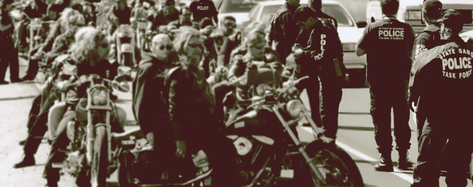 Gang moto et police