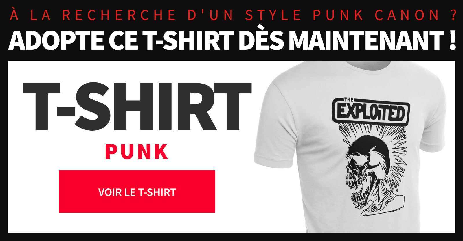 T shirt punk