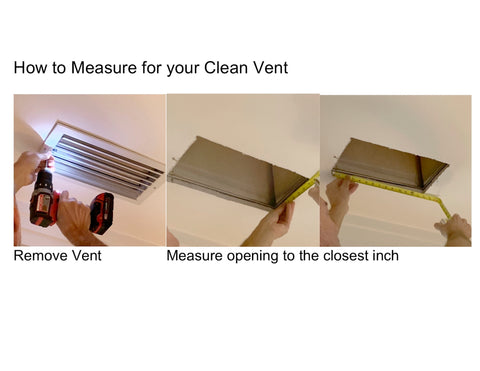 CleanVent instructions
