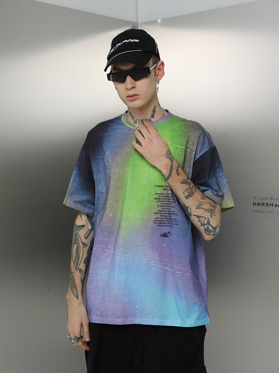 Abstract Futuristic Tee – Harsh and Cruel