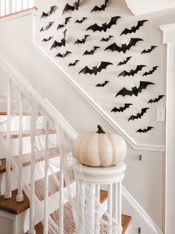 diy halloween decoration craft paper bats