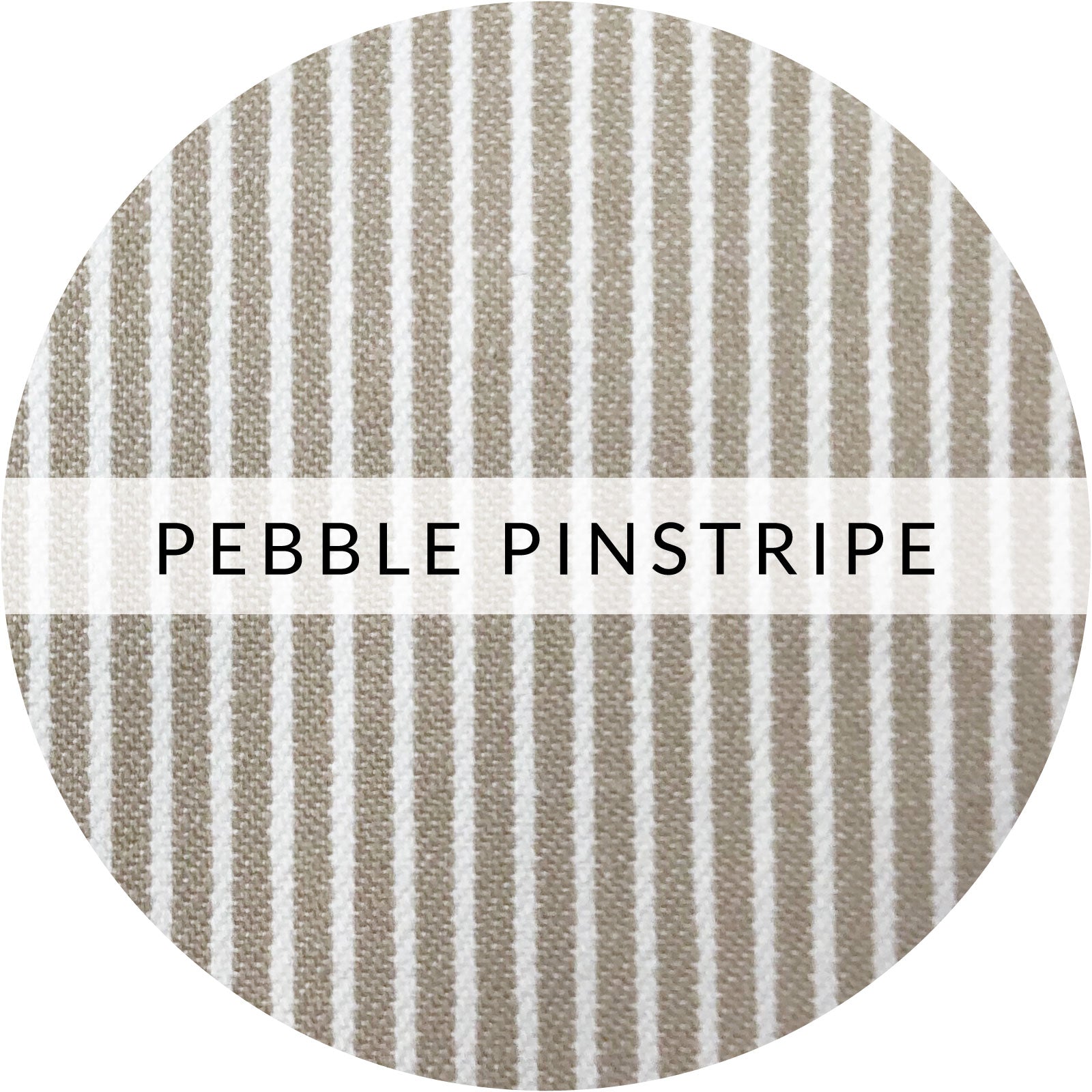 Adjustable Earloop Mask | Pebble Pinstripe