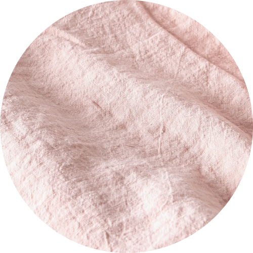 pink linen swatch