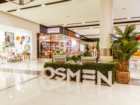 Exterior view of OSMEN Outdoor Furniture Store