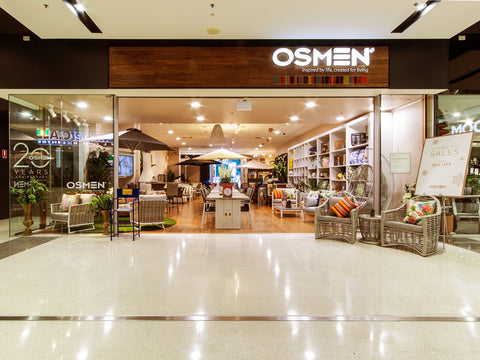 Exterior view of OSMEN Outdoor Furniture Store Belrose