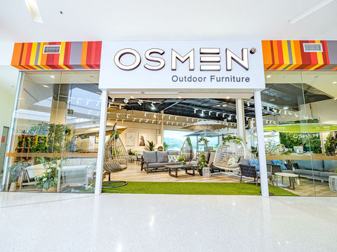 Exterior view of OSMEN Outdoor Furniture Store