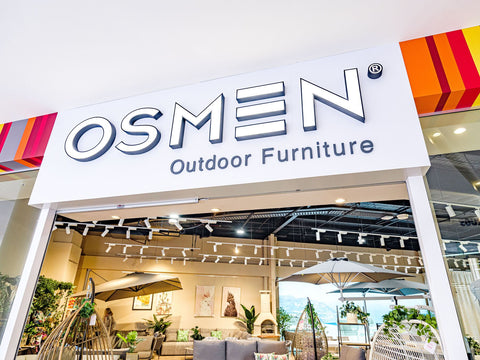 Exterior view of OSMEN Outdoor Furniture Store