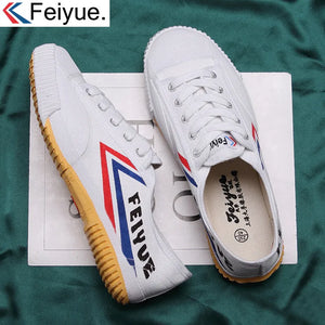 Original Parkour Shoes Kungfu Sneakers Martial Arts Shaolin Taichi Taekwondo Wushu Soft Comfortable Men Women Canvas Shoes New - Abamp - Parkour Shoes