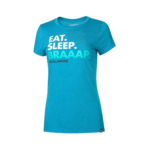 POLARIS WOMEN'S EAT. SLEEP. BRAP. TEE - A+ Power Sports