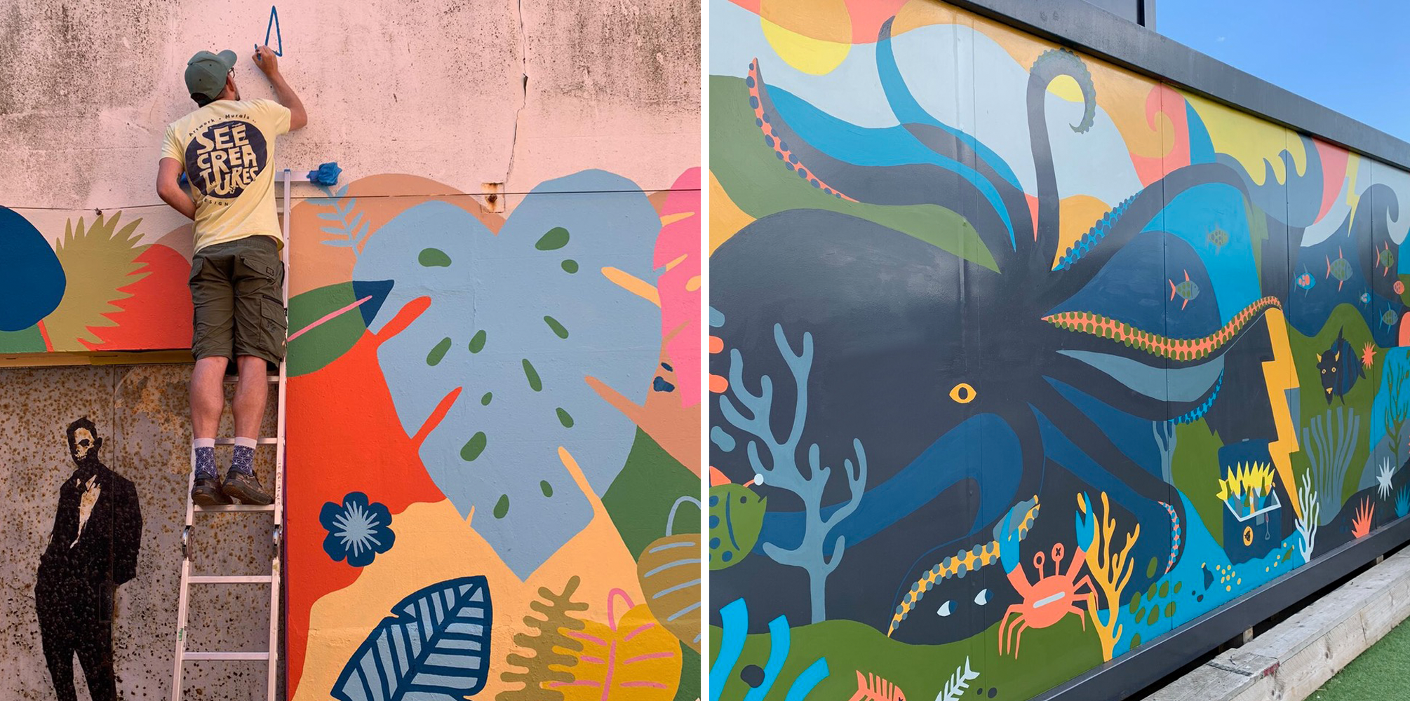 Murals by See Creatures