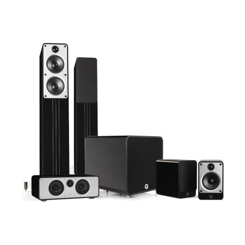 daar ben ik het mee eens details perspectief Concept 5.1 Plus Home Cinema Pack | Q Acoustics