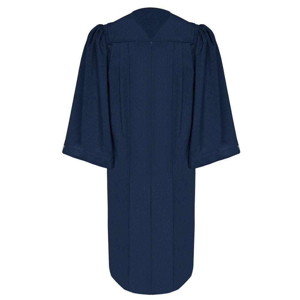 Deluxe Navy Blue Choir Robe – ChoirBuy