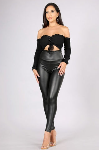 Black Scrunch-Butt leggings – CoraLine Boutique
