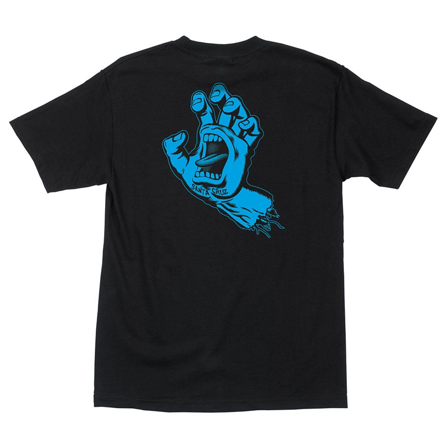 Santa Cruz Hand Regular T-Shirt - Black – Exodus Ride Shop