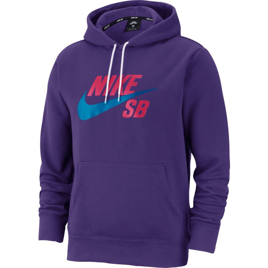 Nike SB Icon Pullover Hoodie - Court Purple/Laser Blue – Exodus Ride Shop
