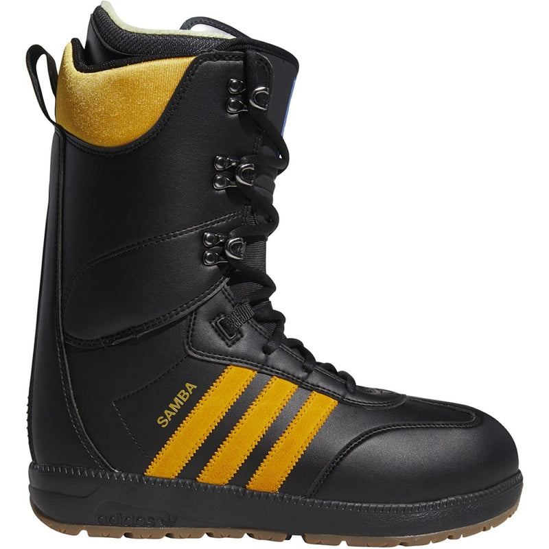 Adidas Samba ADV 2020 Snowboard Boots - Core Black/Collegiate Gold/Gum – Shop