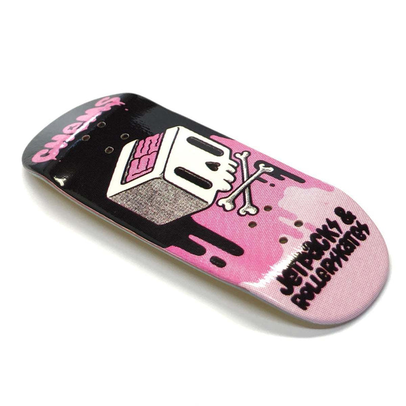 Chems x DK Cubic Skull Pink Fingerboard Deck - Popsicle Shape – Exodus ...