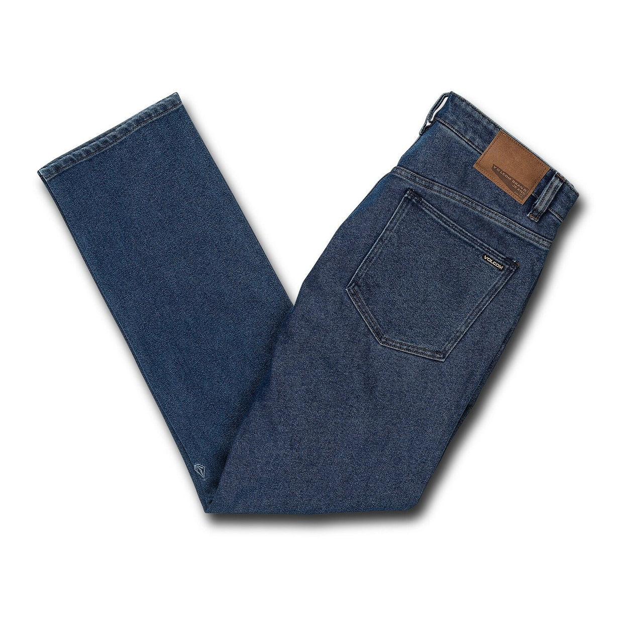 Volcom Solver Modern Straight Jeans - Standard Issue Blue – Exodus Ride ...
