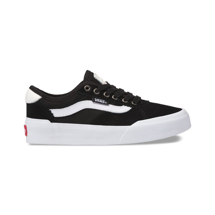 Vans Youth Chima Ferguson Pro II Suede/Canvas Skateboard Shoe - Black ...