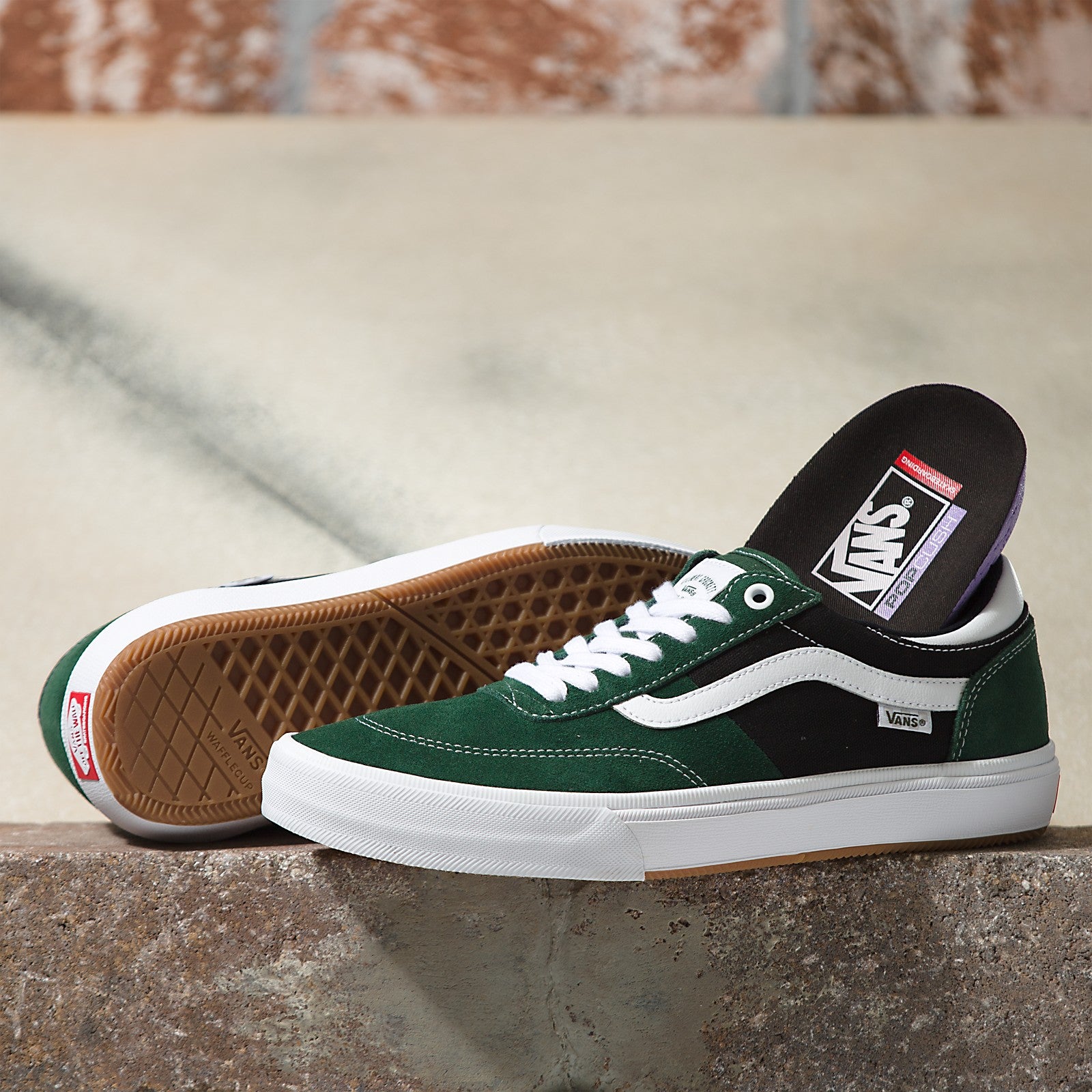 Vans crockett pro sales 2 green