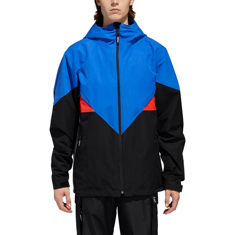 adidas snowboard jacket red