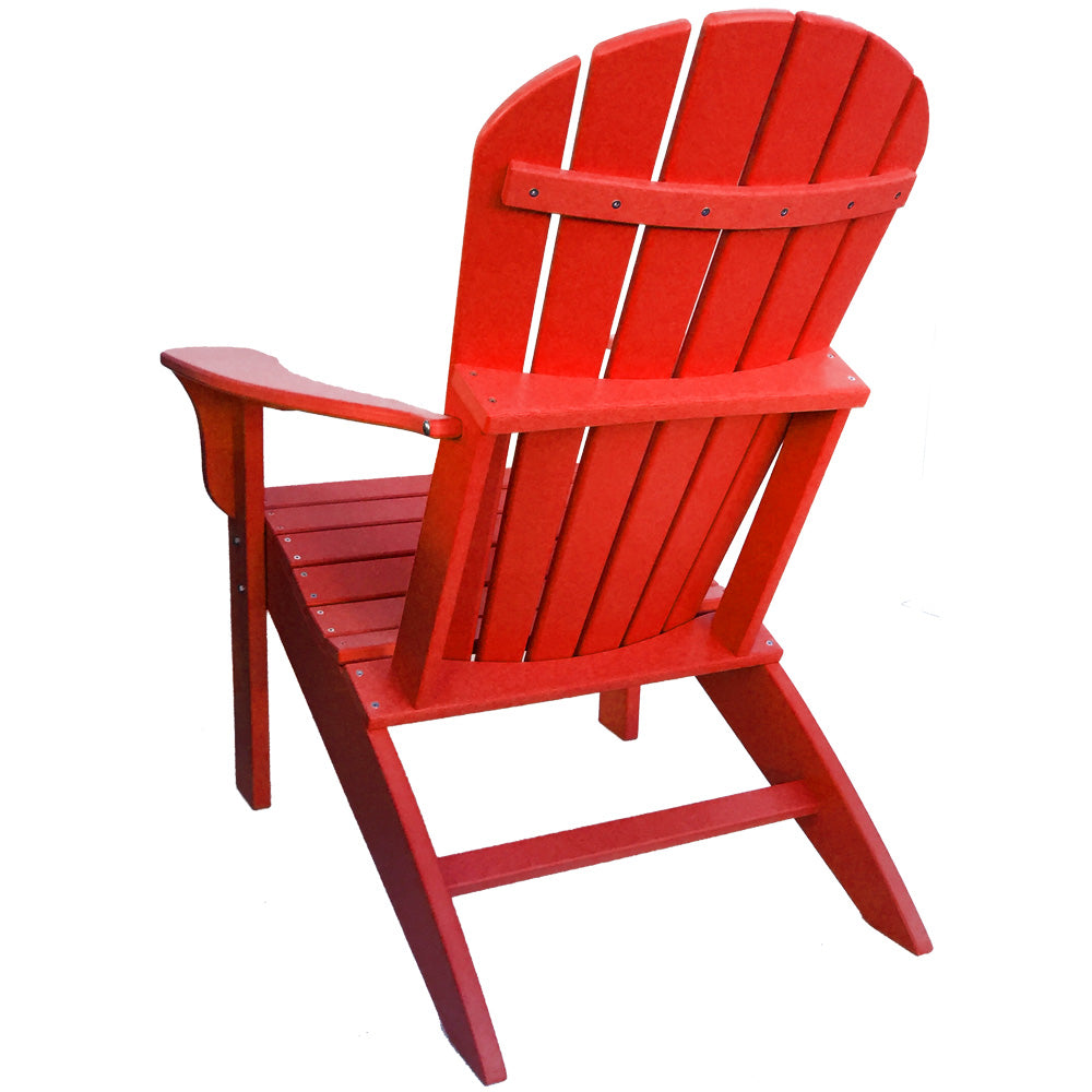 Woodlike Outdoor Premium Adirondack Chair Red