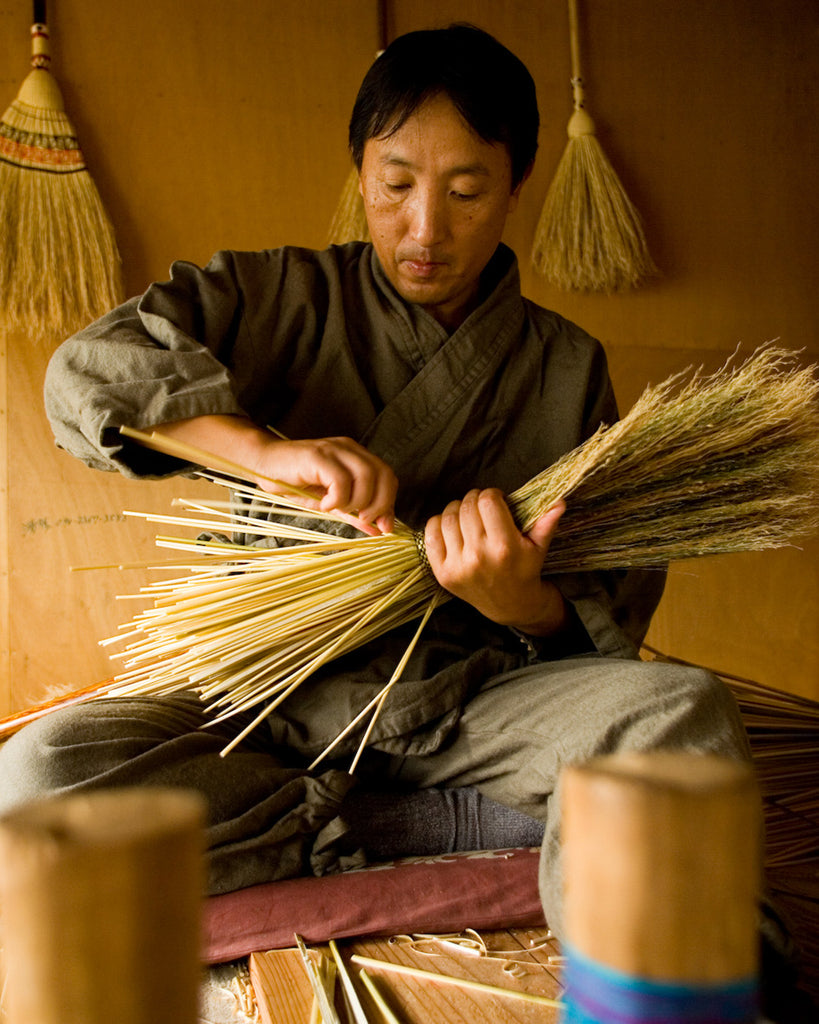 南部箒 残り4本 - 掃除用具