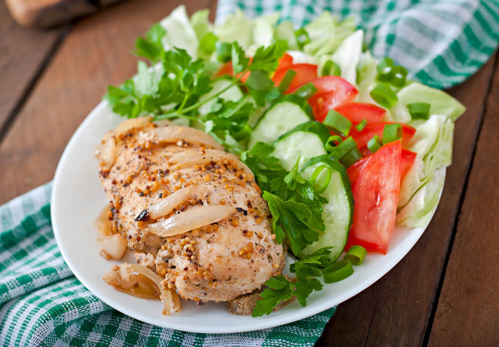 Air Fryer Bone-In Chicken Breast