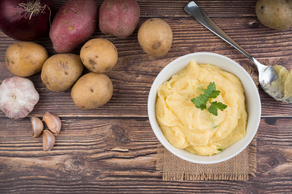 garlic mashed potatoe