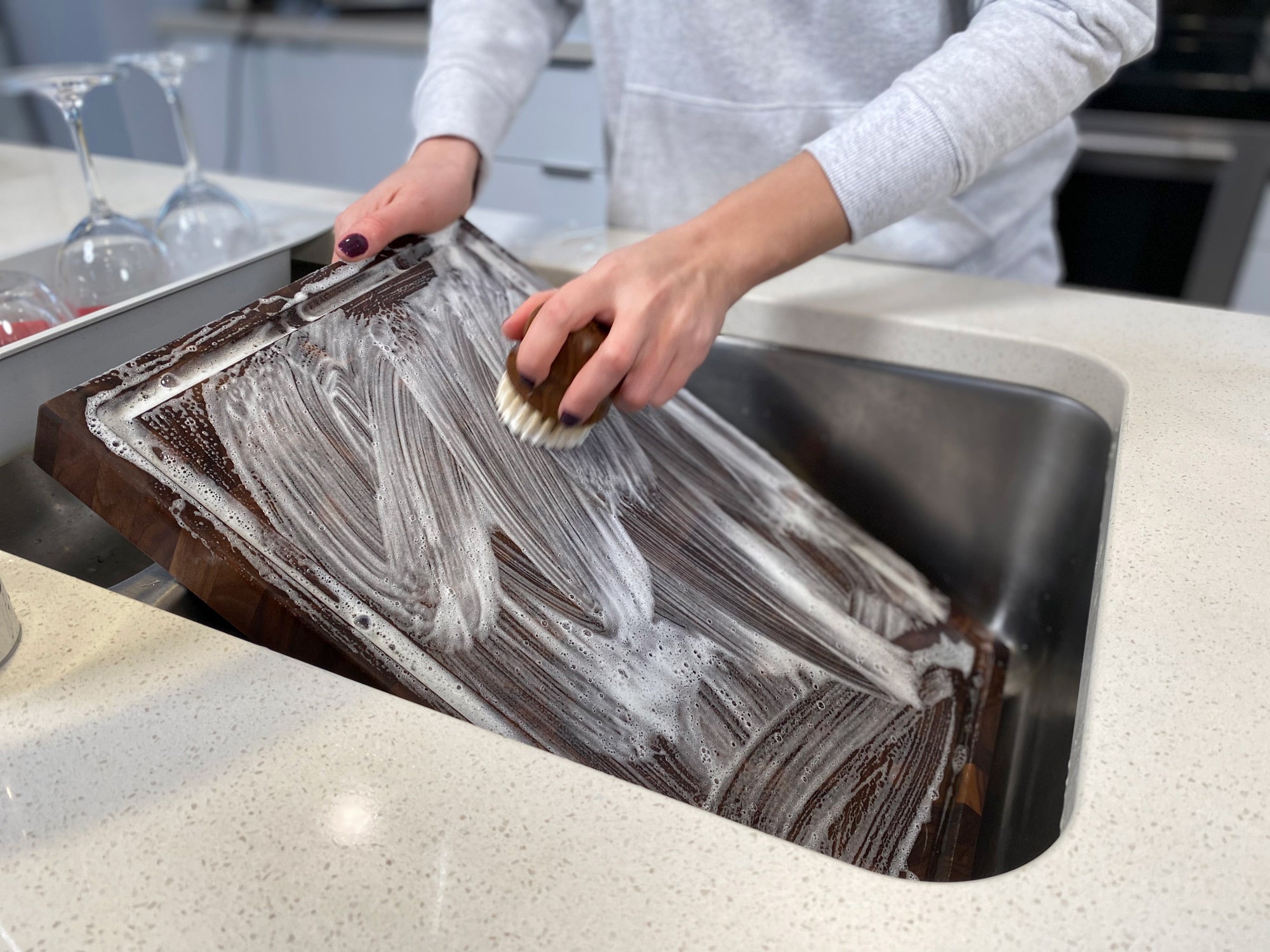 How To Clean A Wooden Cutting Board