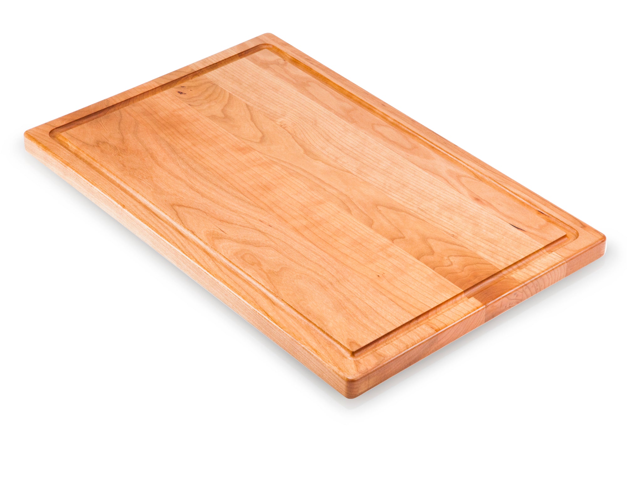 maple cutting board with handle