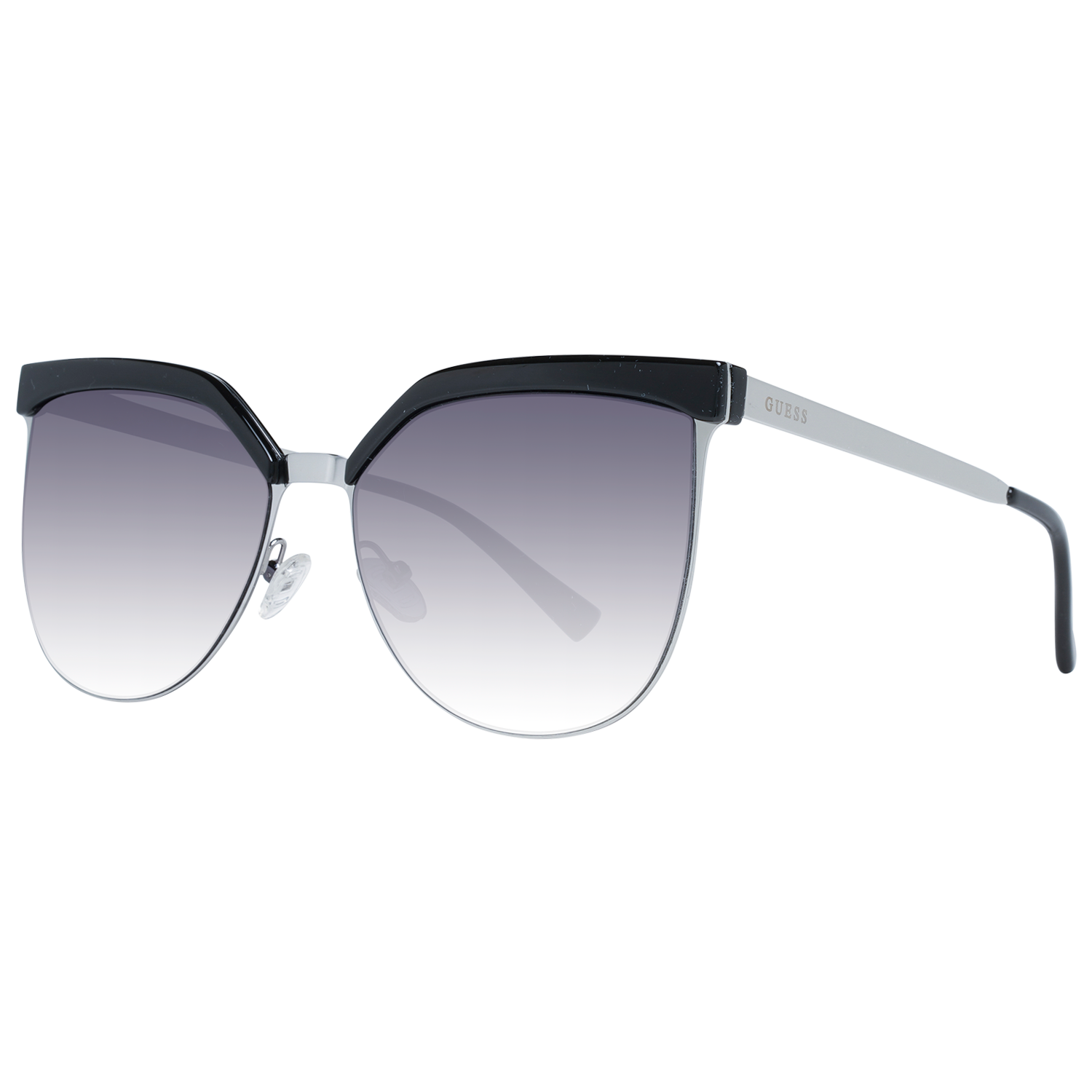 Tom Ford Sunglasses Women's Blue Lens Oval Silver Frame FT0564 14X 64