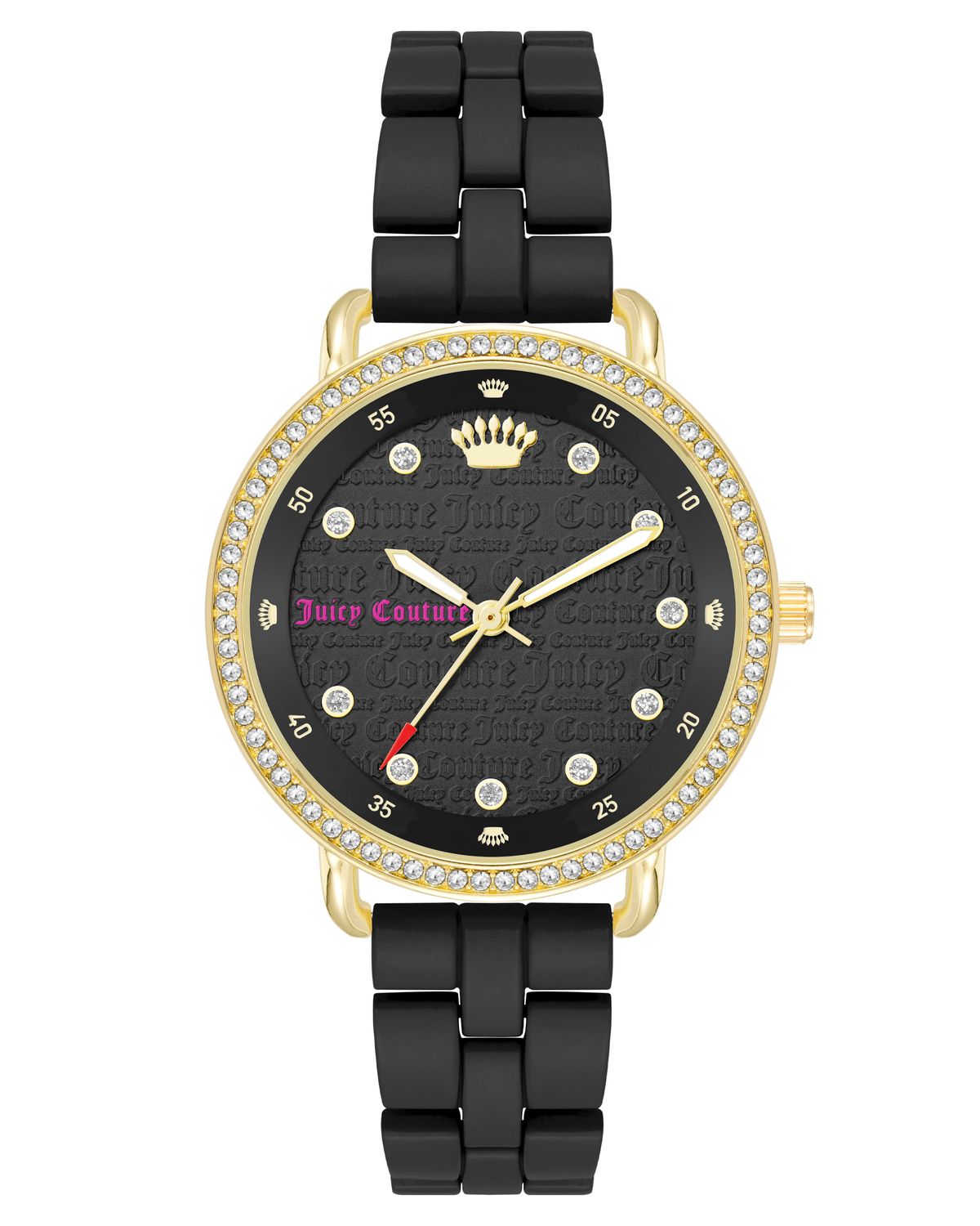 Juicy Couture Ladies Elegant Watch JC.55.3.34.0614S Gold Dial - Stainles  Steel | eBay