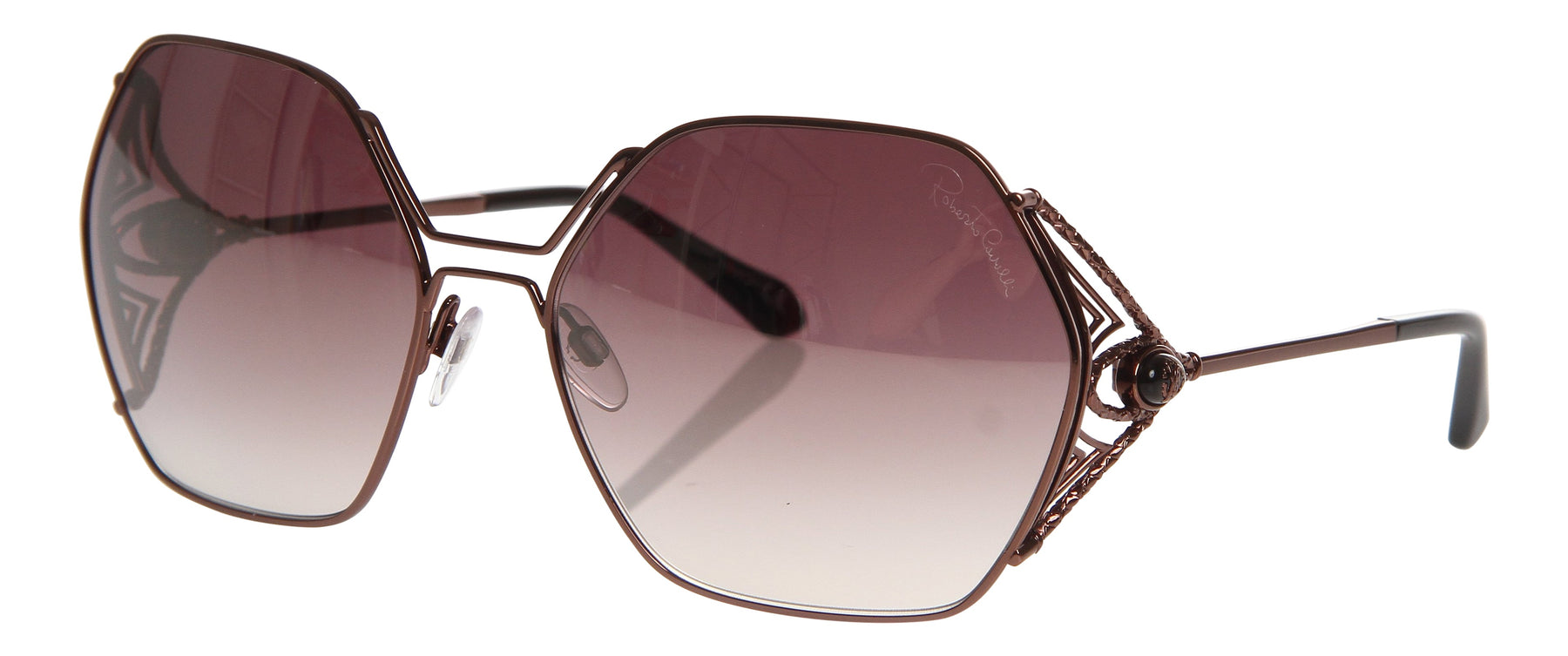 Phalanx Wetenschap Tegenwerken Roberto Cavalli Rc1056 34G Sunglasses Bronze Brown Mirror Len Women  FOSDINOVO