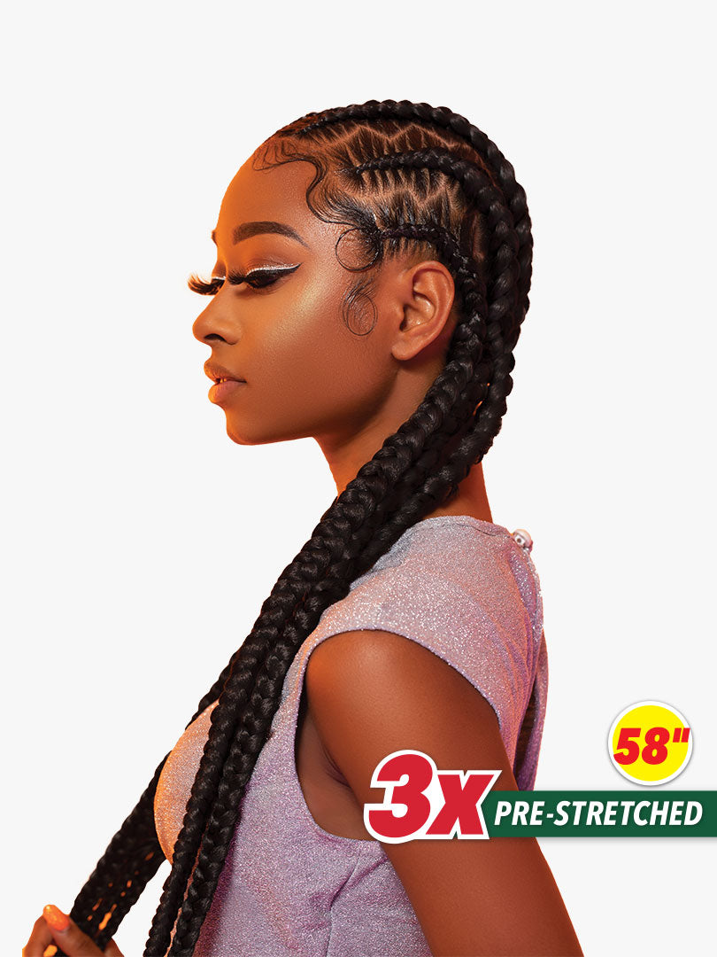 XPRESSION PRE STRETCHED BRAID 58 - 3X