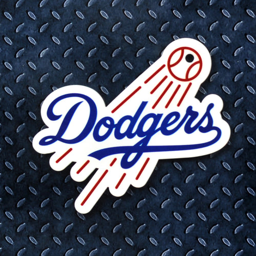 Los Angeles Dodgers Laser Cut Logo Steel Magnet-BP Jersey