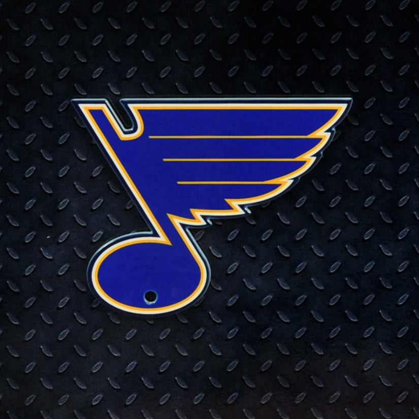 NHL St. Louis Blues Metal Super Magnet-Note - authenticstreetsigns