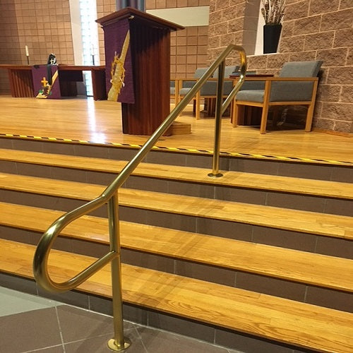 Brass Stair railings