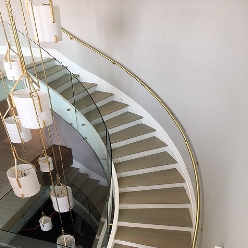 Glass Stair railings